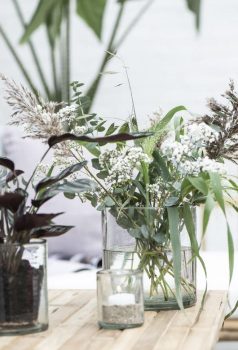 IB Laursen massives mundgeblasenes Glas H 17cm